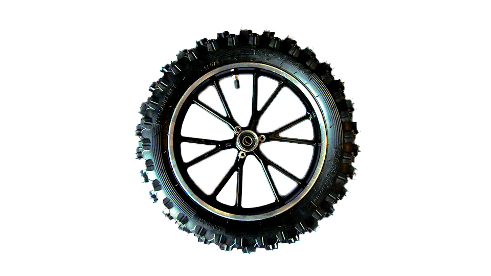 Wheel and Tyre Set 10" Front - Thumpstar Juice